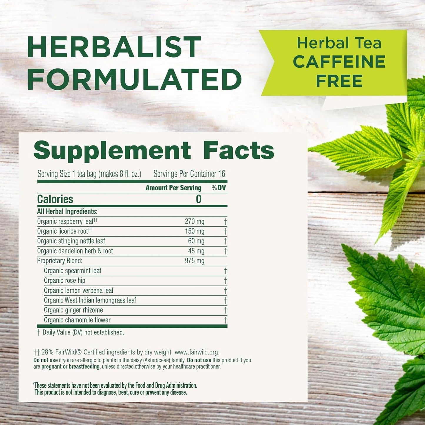 Traditional Medicinals Tea, Organic Healthy Cycle, Supports Healthy Menstrual Cycles, Includes Spearmint,16 Tea Bags
