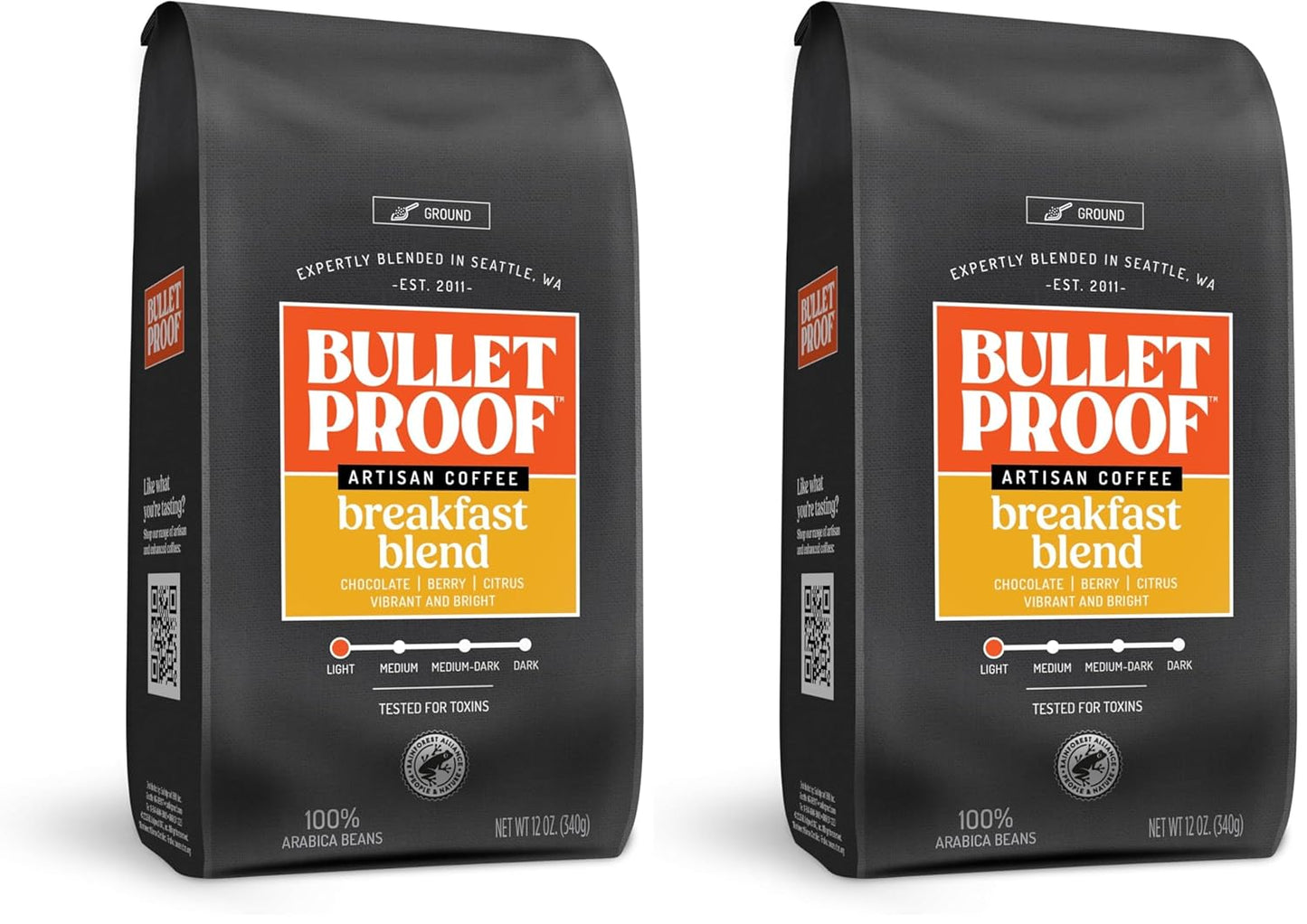 Bulletproof Original Medium Roast Ground Coffee, 12 oz