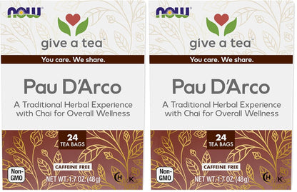 Give A Tea TLC Throat & Lung Care Elderberry Tea Blend, Caffeine-Free, Kosher, Halal, Non-GMO, 24 Tea Bags, 1.7 Ounce (Pack of 6)
