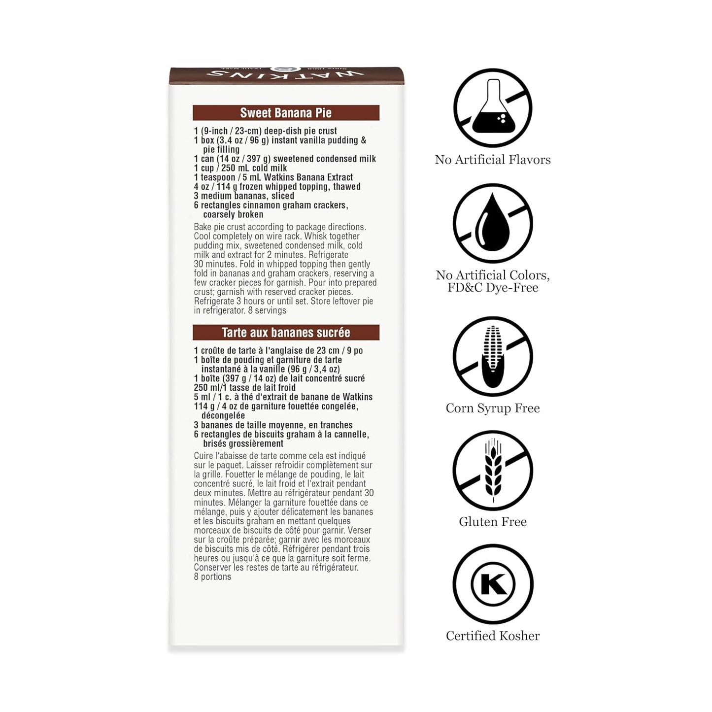 Watkins Organic Pure Vanilla Alcohol Free Flavoring, 2 Fl. Oz (Pack of 1)