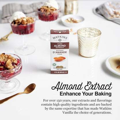 Watkins Organic Pure Vanilla Alcohol Free Flavoring, 2 Fl. Oz (Pack of 1)