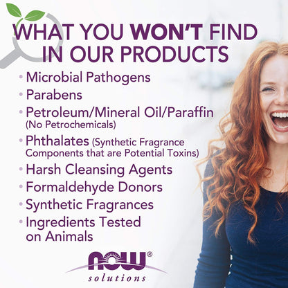 NOW Foods Solutions, Castor Oil, 100% Pure Versatile Skin Care, Multi-Purpose Skin Softener, 16-Ounce