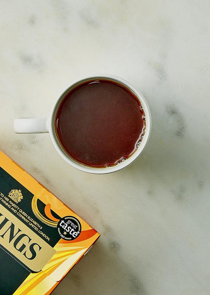 Twinings English Breakfast Decaf Tea | Golden, Well Rounded & Full Bodied Decaffeinated Black Tea | 40 Biodegradable Tea Bags