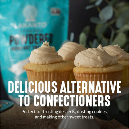 Lakanto Powdered Monk Fruit Sweetener with Erythritol - Powdered Sugar Substitute, Zero Calorie, Keto Diet Friendly, Zero Net Carbs, Baking, Extract, Sugar Replacement