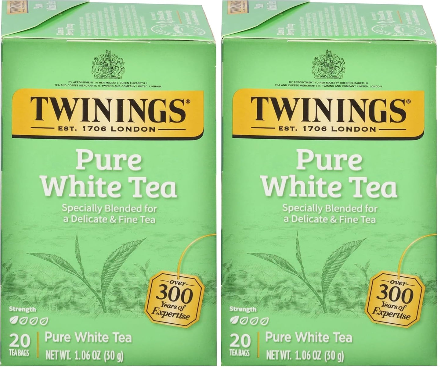 Twinings Mango & Pineapple Herbal Tea Individually Wrapped Bags, 20 Count (Pack of 6), Naturally Caffeine-Free, Enjoy Hot or Iced, 120 Teabags