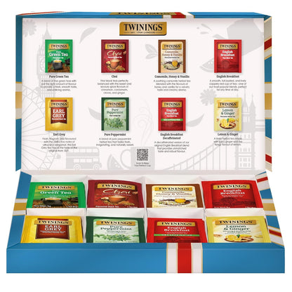 Twinings Mango & Pineapple Herbal Tea Individually Wrapped Bags, 20 Count (Pack of 6), Naturally Caffeine-Free, Enjoy Hot or Iced, 120 Teabags