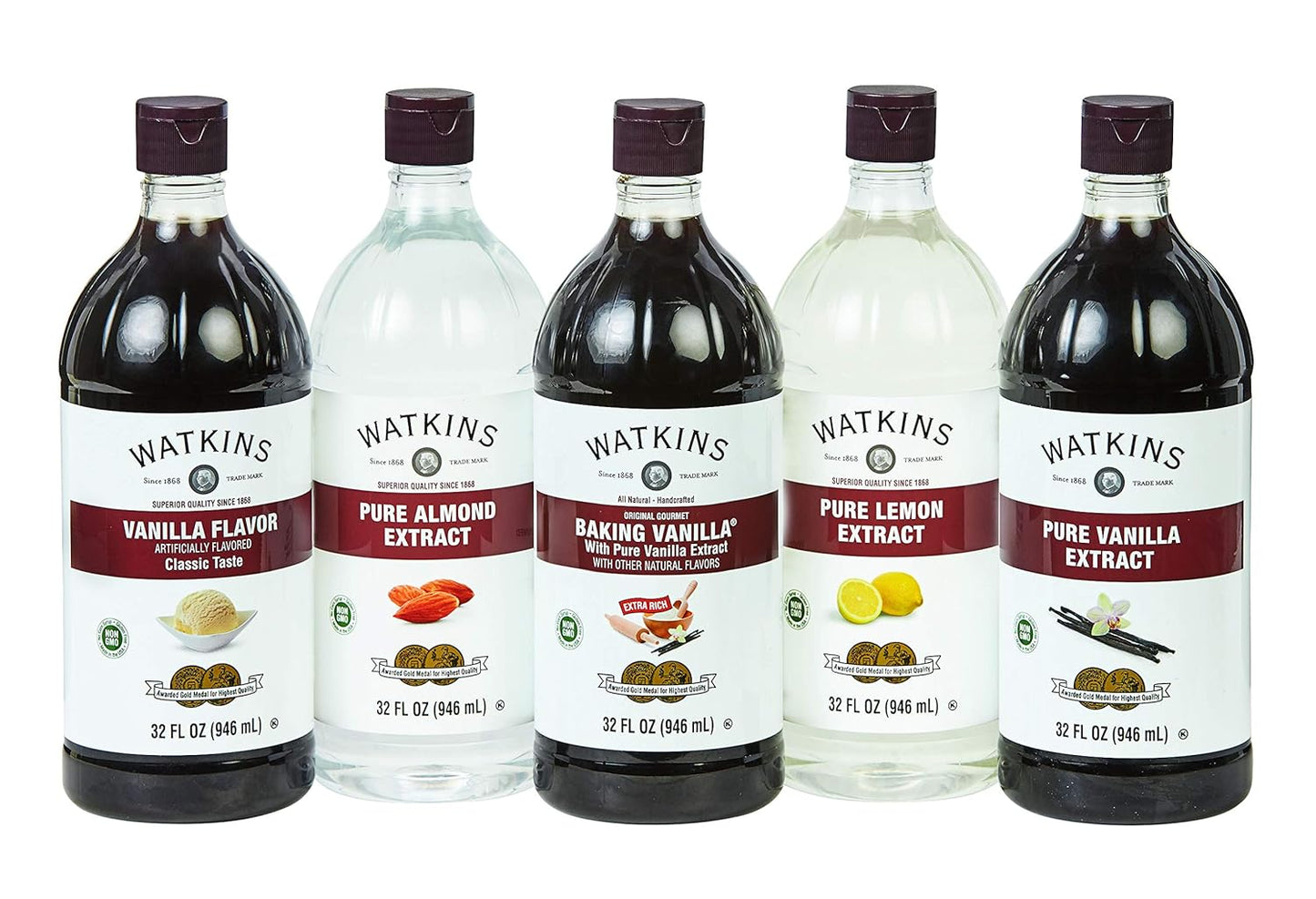 Watkins Organic Pure Vanilla Alcohol Free Flavoring, 2 Fl. Oz (Pack of 1)