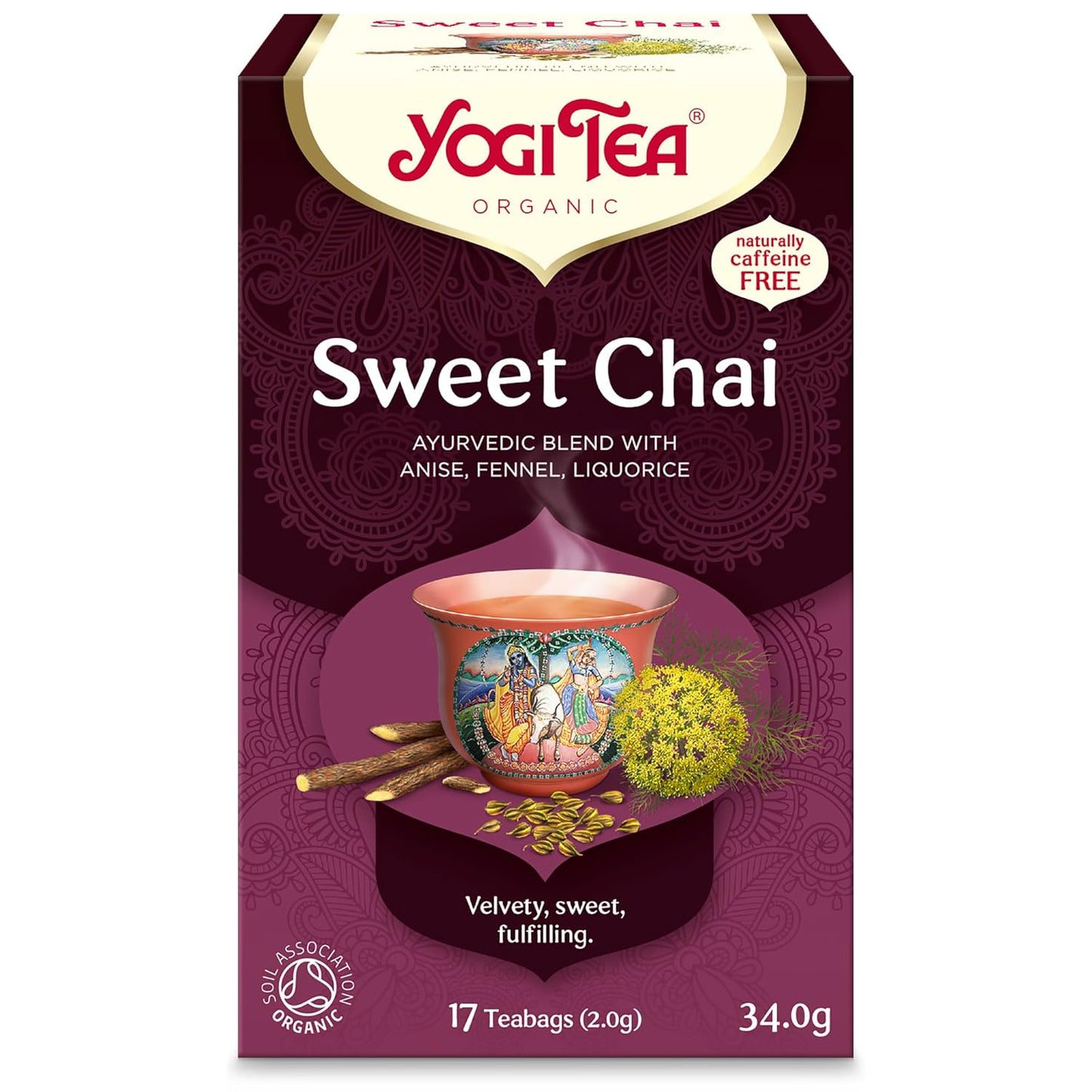 Organic Sweet Chai Tea - 17bags