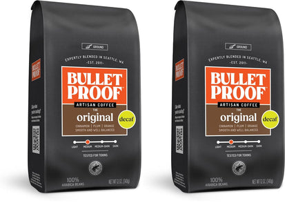 Bulletproof Original Medium Roast Ground Coffee, 12 oz