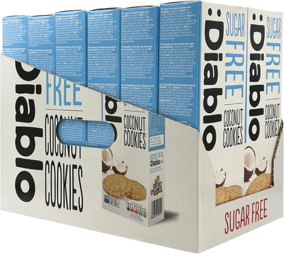 Diablo No Added Sugar Digestive Cookies – Low Sugar Snacks, Cookies Biscuits for All, Sweetened with Maltitol, Ideal for Gifting, Festive Hampers, Holiday Events & Special Occasions – 150g Pack of 1