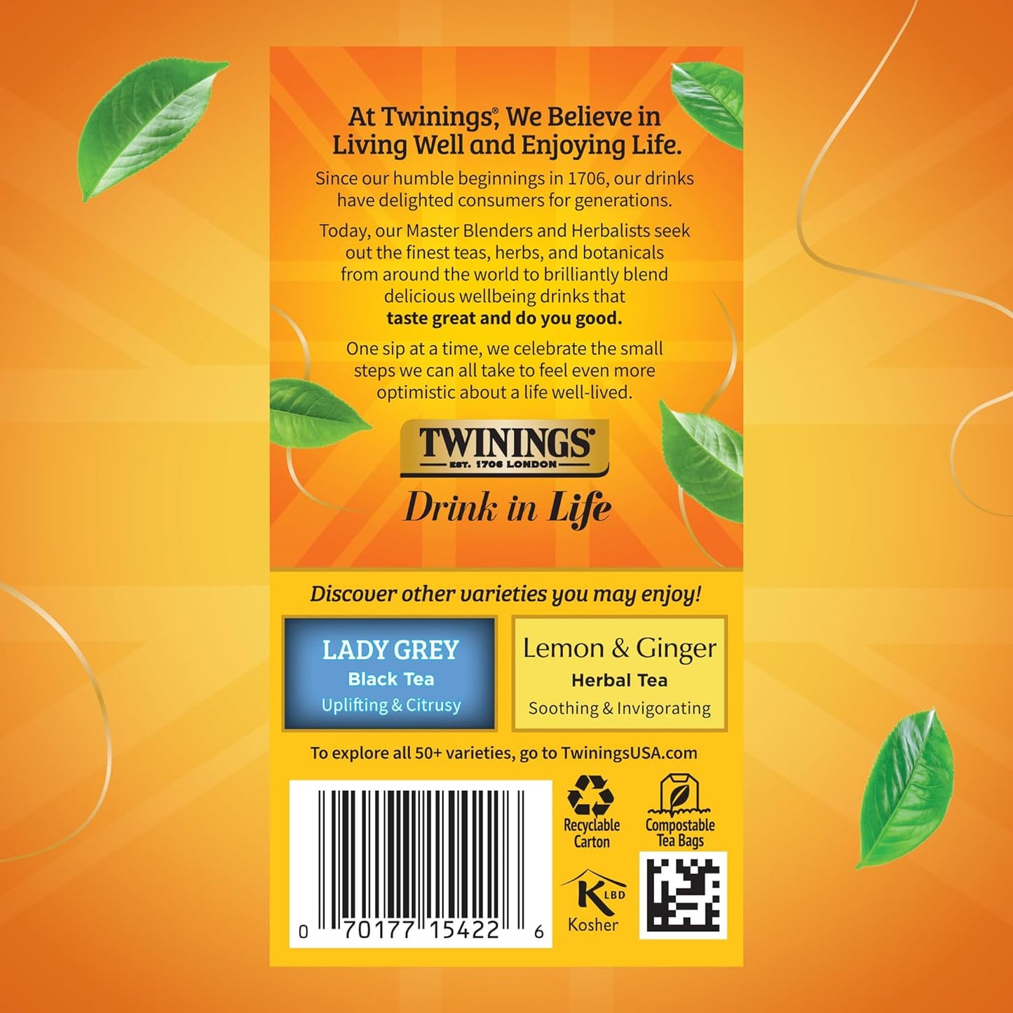 Twinings Wild Berries Herbal Tea Individually Wrapped Bags, 20 Count (Pack of 1), Full-Flavoured, Naturally Caffeine-Free, Enjoy Hot or Iced, 20 Teabags