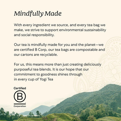 Yogi Tea - Ginger Tea - Supports Healthy Digestion - Soothing and Spicy Blend - Caffeine Free - Organic Herbal Tea Bags