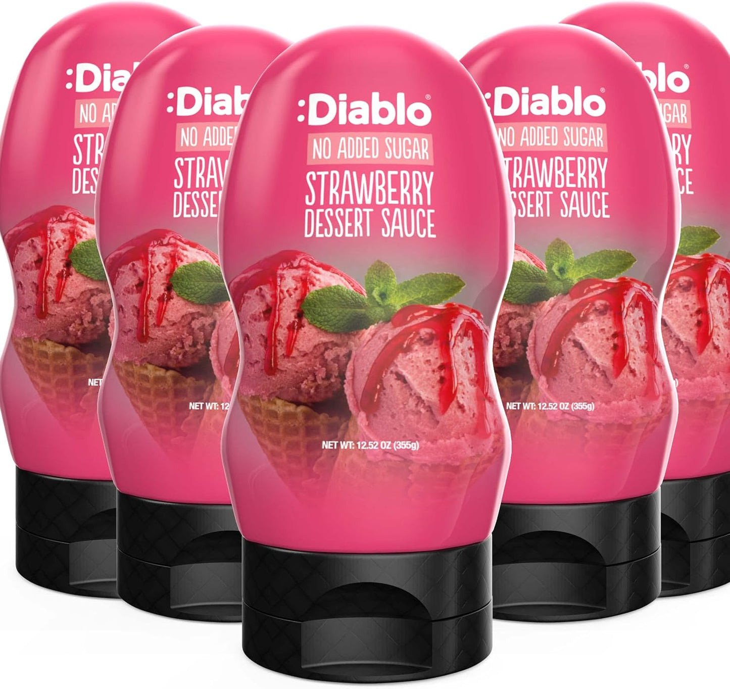 Diablo Dessert Sauce | No Added Sugar | Gluten Free | Diabetic Friendly | Hamper Available - Perfect for Gifting | 355g