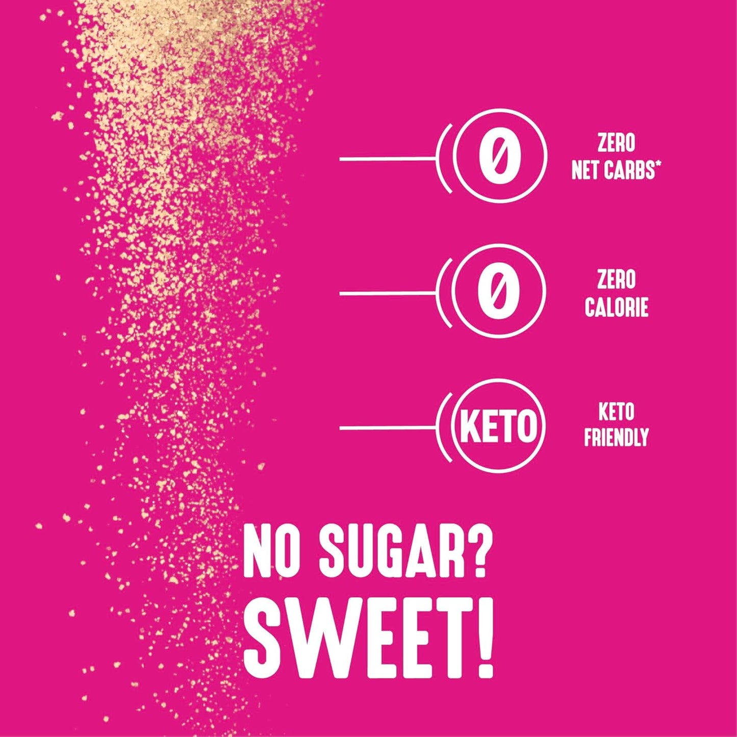 Lakanto Powdered Monk Fruit Sweetener with Erythritol - Powdered Sugar Substitute, Zero Calorie, Keto Diet Friendly, Zero Net Carbs, Baking, Extract, Sugar Replacement