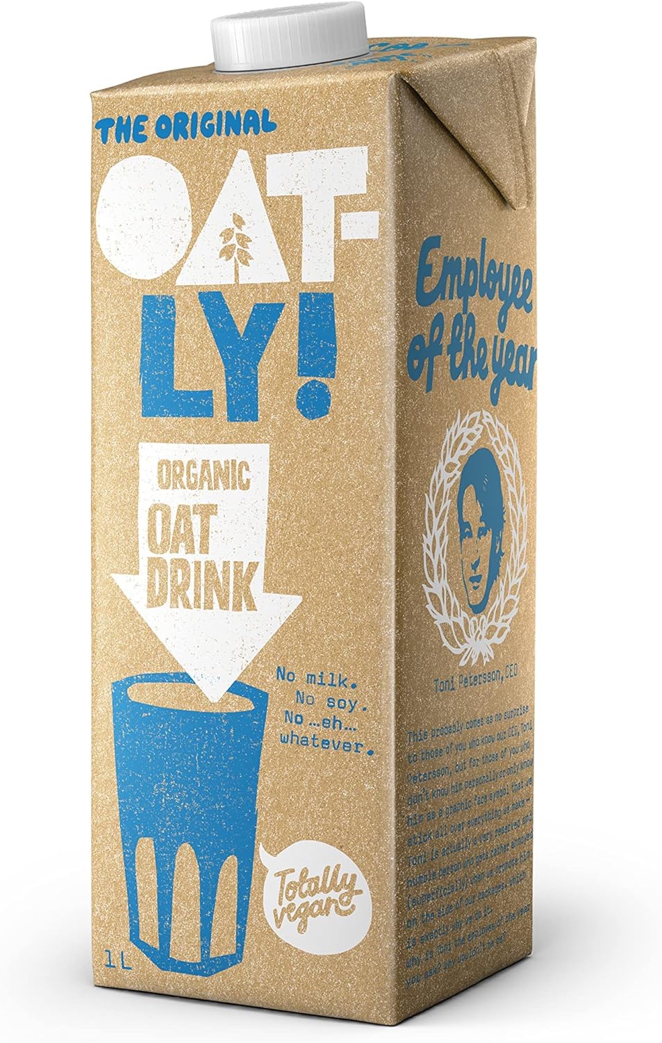 OATLY Organic Oat Drink, 1L (Long Life)