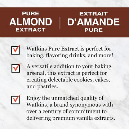 Watkins Organic Pure Vanilla Alcohol Free Flavoring, 2 Fl. Oz (Pack of 1)
