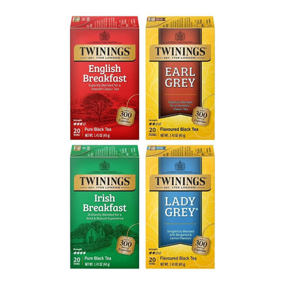 Twinings Mango & Pineapple Herbal Tea Individually Wrapped Bags, 20 Count (Pack of 6), Naturally Caffeine-Free, Enjoy Hot or Iced, 120 Teabags