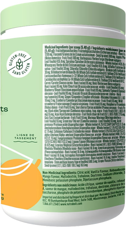 Bloom Nutrition Greens and Superfoods Powder for Digestive Health, Greens Powder, Digestive Enzymes, Probiotics, Spirulina, Chlorella for Bloating & Gut Support, Green Juice, 30 SVG, Strawberry Kiwi