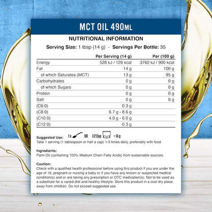 Applied Nutrition - MCT Oil 490ml