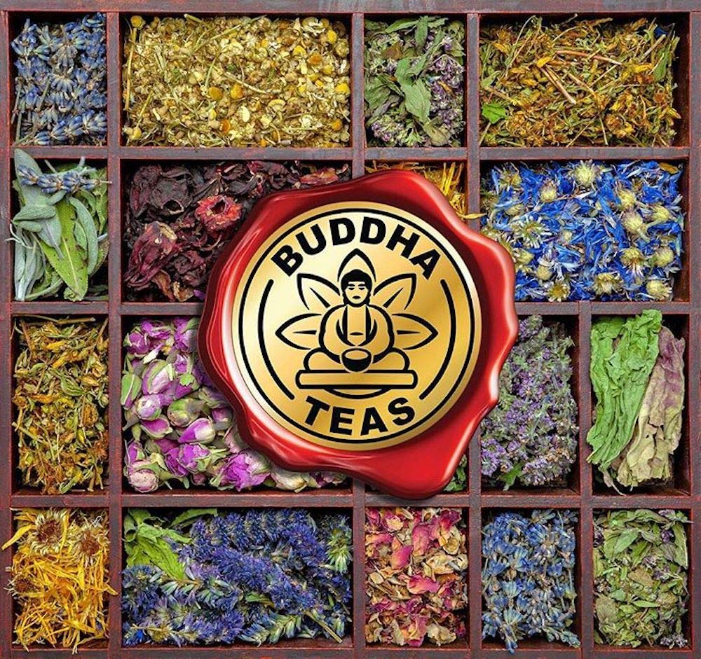 Buddha Teas - Chaga Tea - Organic Herbal Tea - For Cognitive Balance & Overall Health - With Chaga Mushroom, Antioxidants & B Vitamins - Caffeine Free - OU Kosher - 18 Tea Bags (Pack of 1)