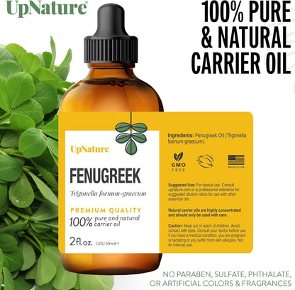 UpNature Organic Tea Tree Oil - 100% Pure Tea Tree Essential Oils for Skin Hair Toenail Body and Scalp, 2oz