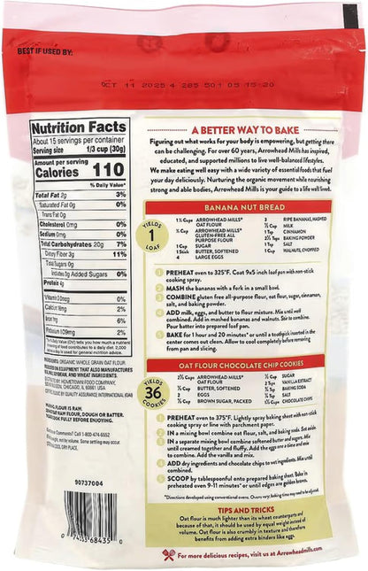Arrowhead Mills Organic Oat Flour