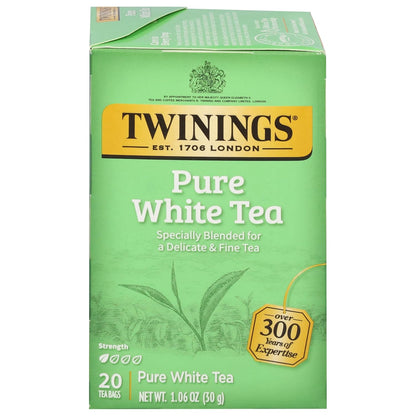 Twinings Mango & Pineapple Herbal Tea Individually Wrapped Bags, 20 Count (Pack of 6), Naturally Caffeine-Free, Enjoy Hot or Iced, 120 Teabags