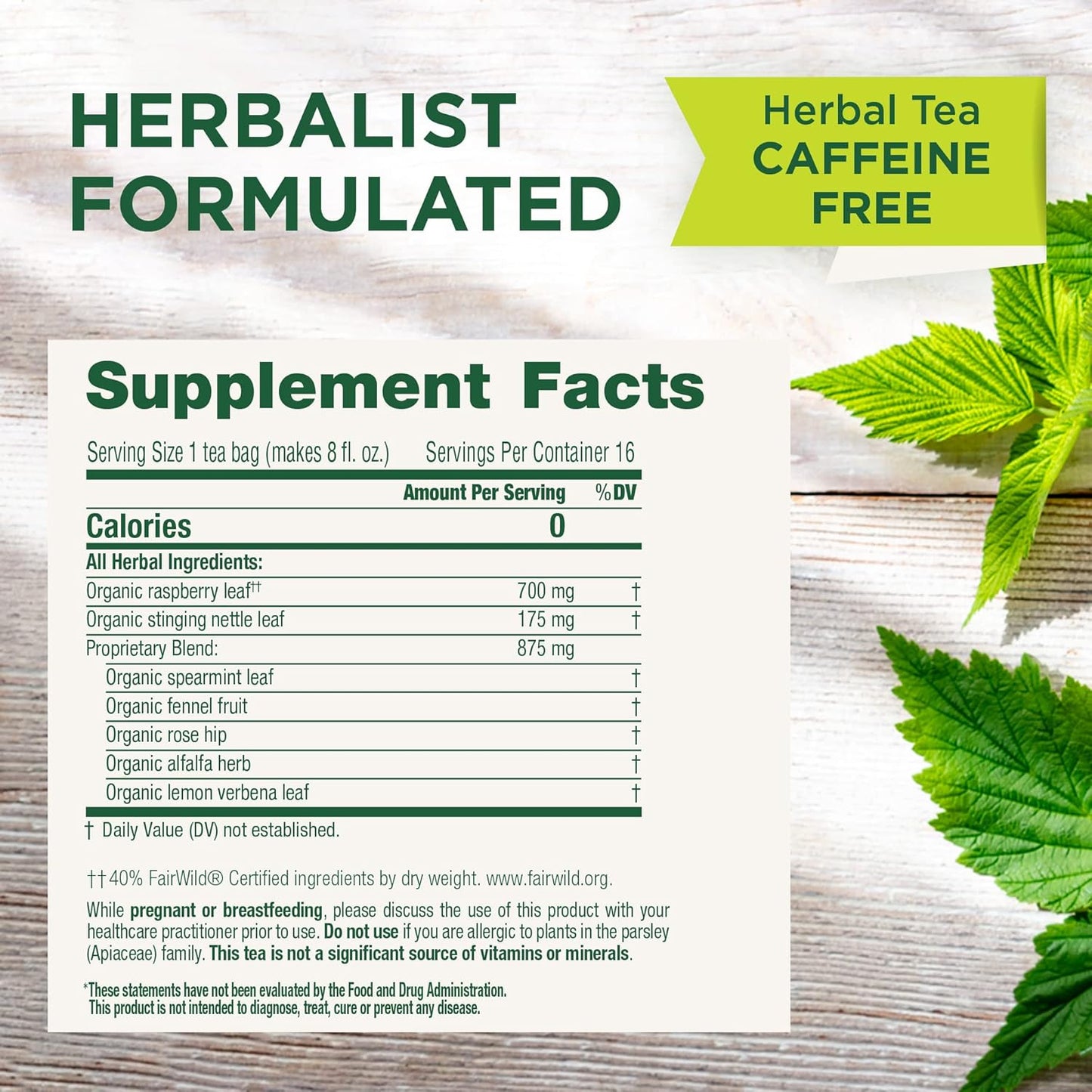 Traditional Medicinals Tea, Organic Healthy Cycle, Supports Healthy Menstrual Cycles, Includes Spearmint,16 Tea Bags