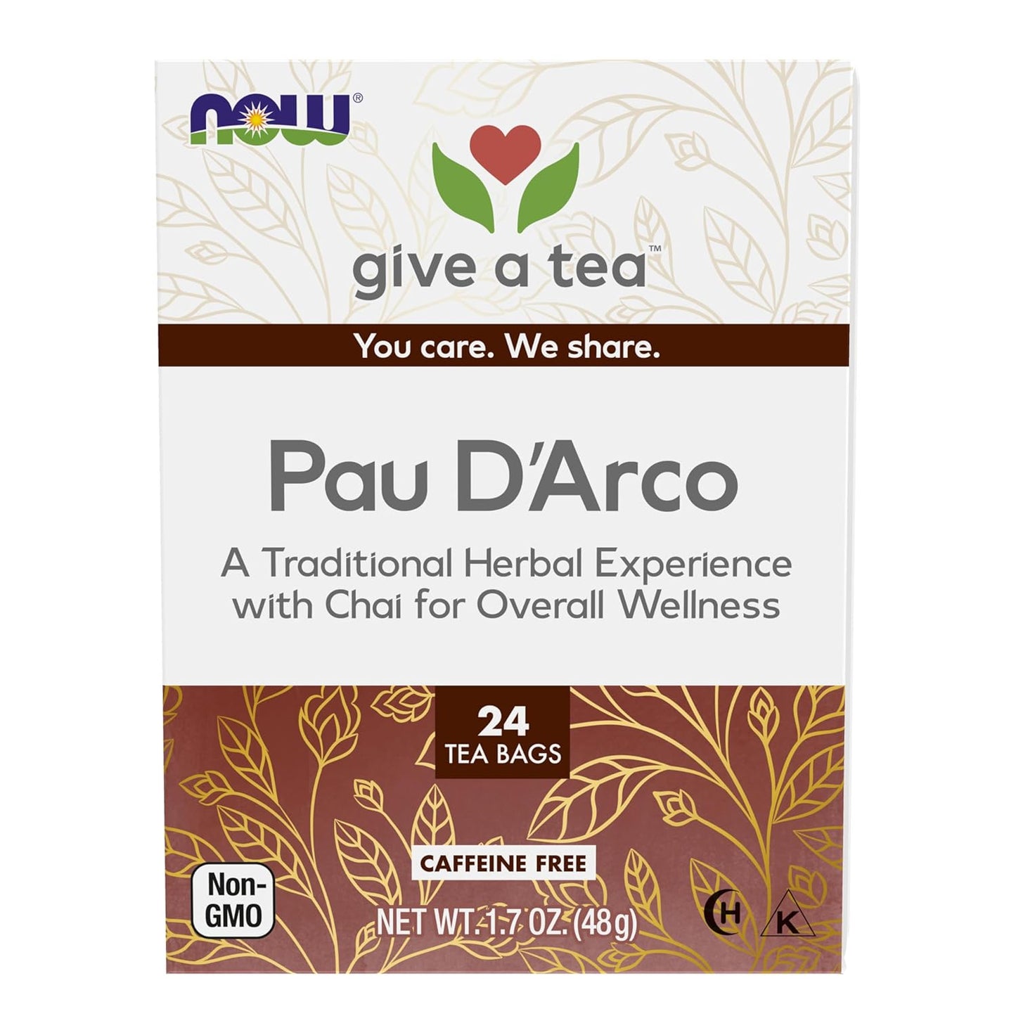 Give A Tea TLC Throat & Lung Care Elderberry Tea Blend, Caffeine-Free, Kosher, Halal, Non-GMO, 24 Tea Bags, 1.7 Ounce (Pack of 6)