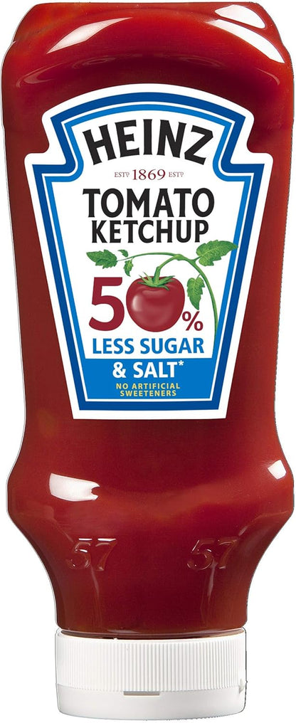 Heinz Tomato Ketchup 50% Less Sugar & Salt 800ml