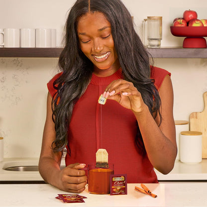 Twinings Wild Berries Herbal Tea Individually Wrapped Bags, 20 Count (Pack of 1), Full-Flavoured, Naturally Caffeine-Free, Enjoy Hot or Iced, 20 Teabags