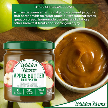 Walden Farms Fruit Spread, Apple Butter - 12 oz (1 Unit)