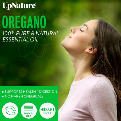 UpNature Organic Tea Tree Oil - 100% Pure Tea Tree Essential Oils for Skin Hair Toenail Body and Scalp, 2oz