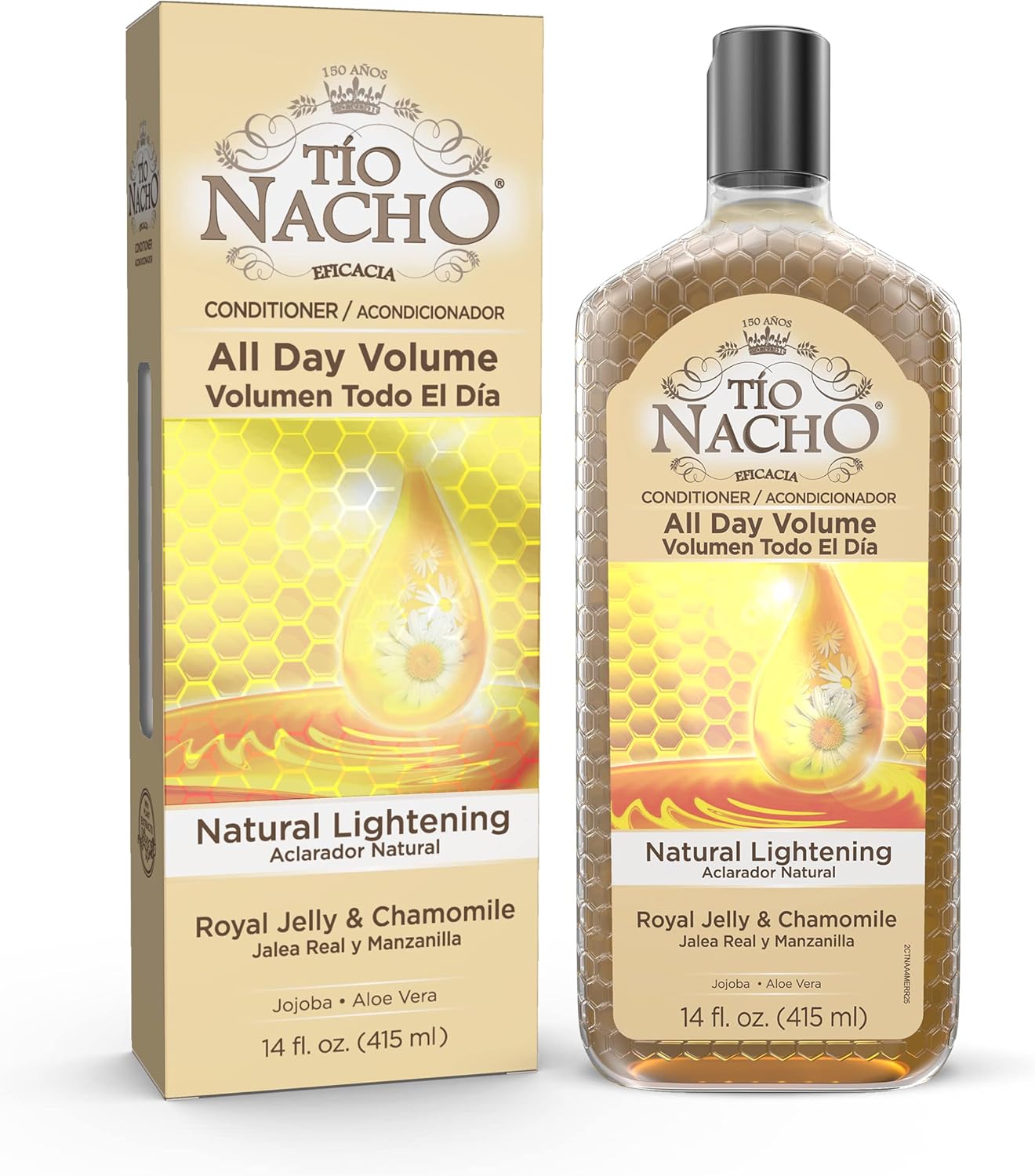 Tio Nacho Natural Lightening and Volumizing Shampoo with Royal Jelly and Chamomile, 14 Ounces