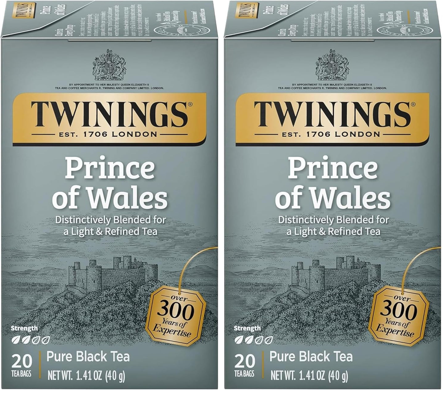 Twinings Mango & Pineapple Herbal Tea Individually Wrapped Bags, 20 Count (Pack of 6), Naturally Caffeine-Free, Enjoy Hot or Iced, 120 Teabags