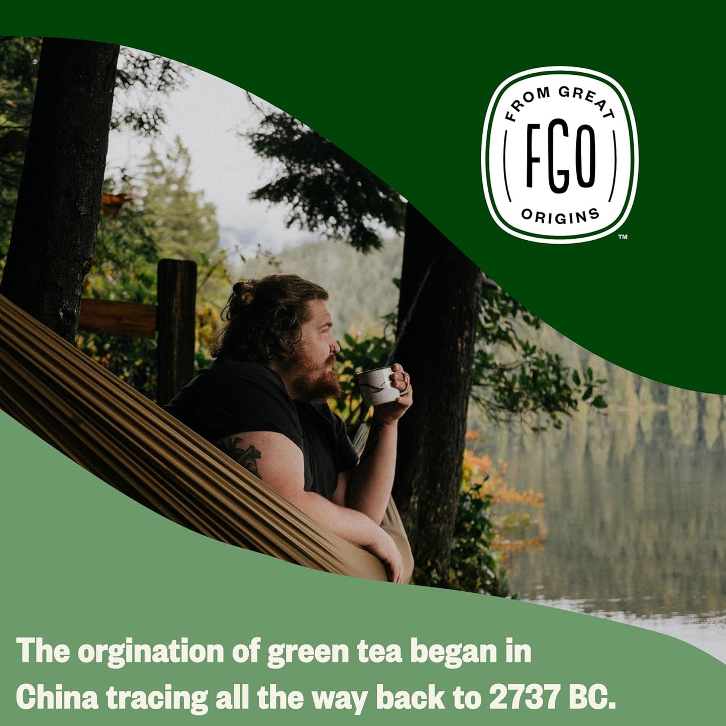 FGO Organic Nettle Leaf Tea, 100 Count, Eco-Conscious Tea Bags, Caffeine Free, Resealable Bag, Packaging May Vary (Pack of 1)
