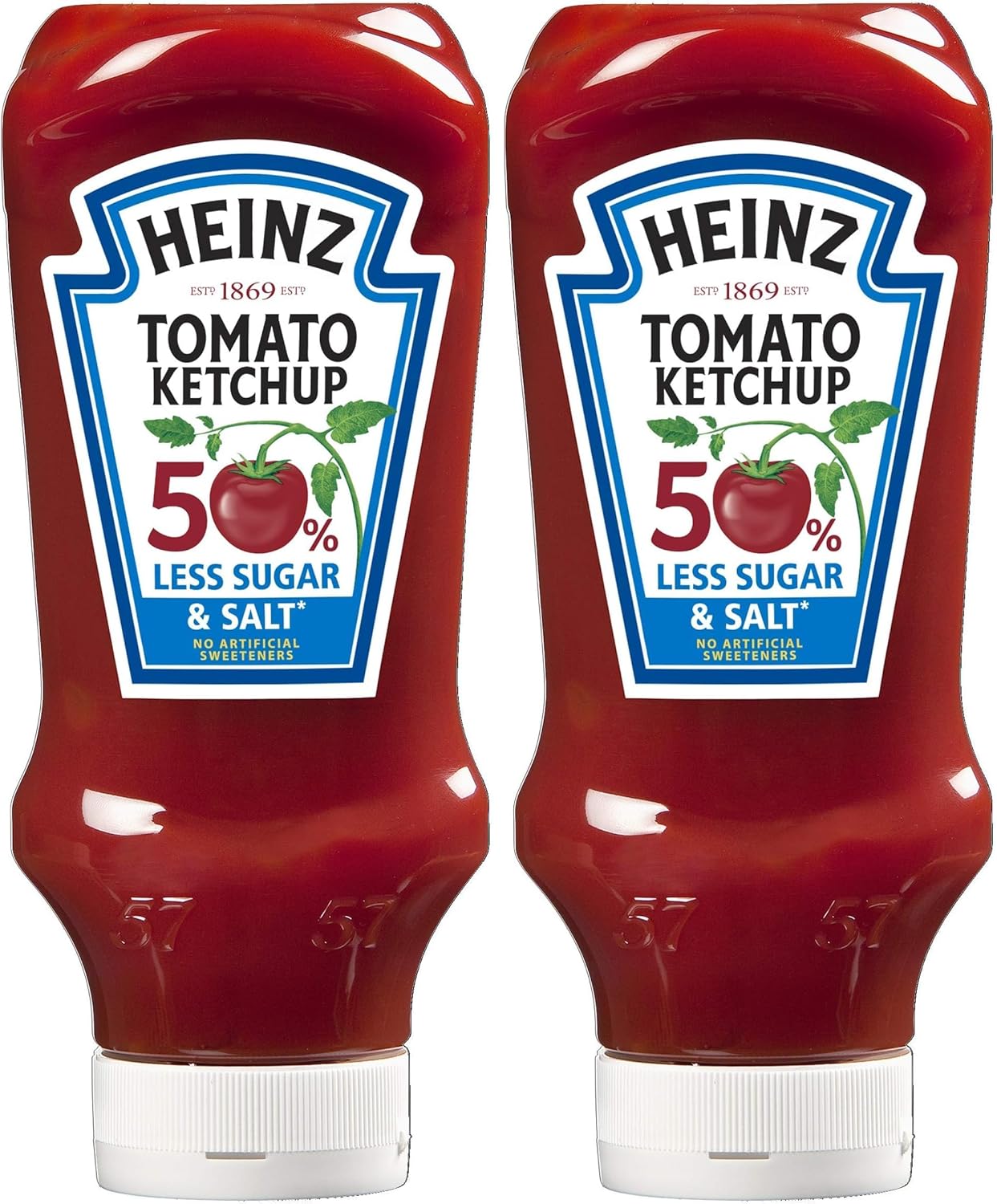 Heinz Tomato Ketchup 50% Less Sugar & Salt 800ml