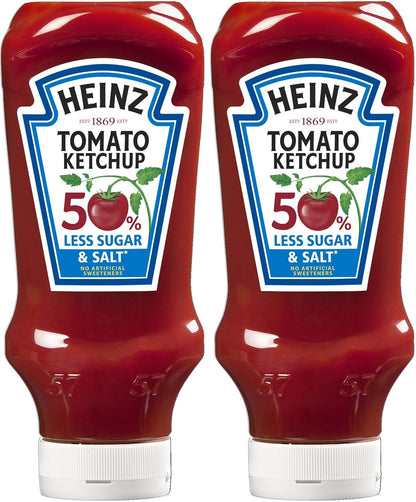 Heinz Tomato Ketchup 50% Less Sugar & Salt 800ml