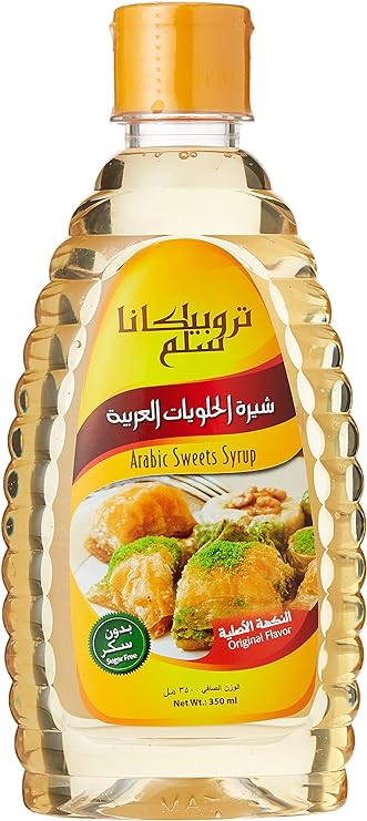 Tropicana Slim Arabic Sweet Syrup(Pack of 1), 350 ml