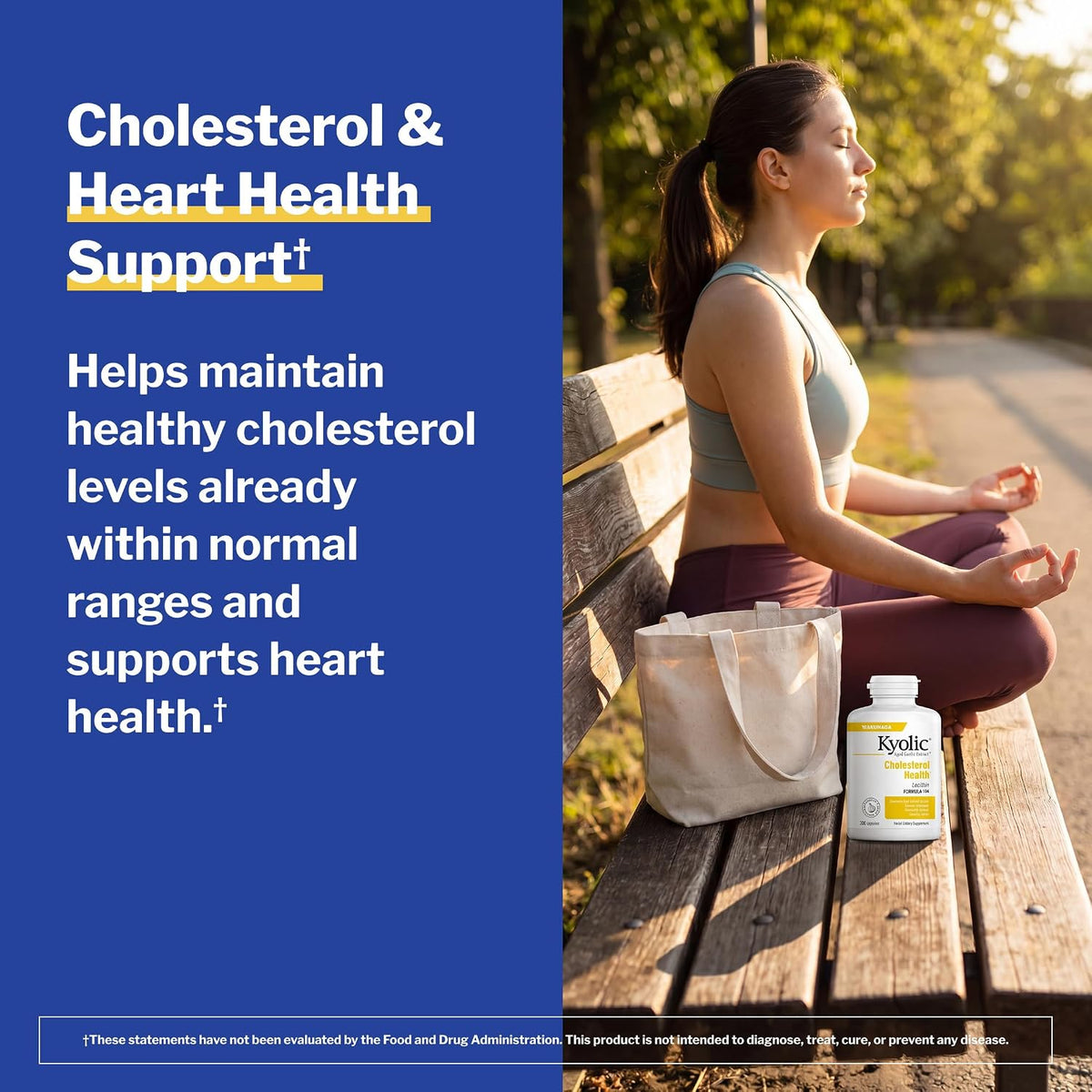 Wakunaga Kyolic Aged Garlic Extract Cholesterol Formula 104 -300 Capsules