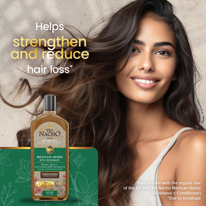 Tio Nacho Natural Lightening and Volumizing Shampoo with Royal Jelly and Chamomile, 14 Ounces