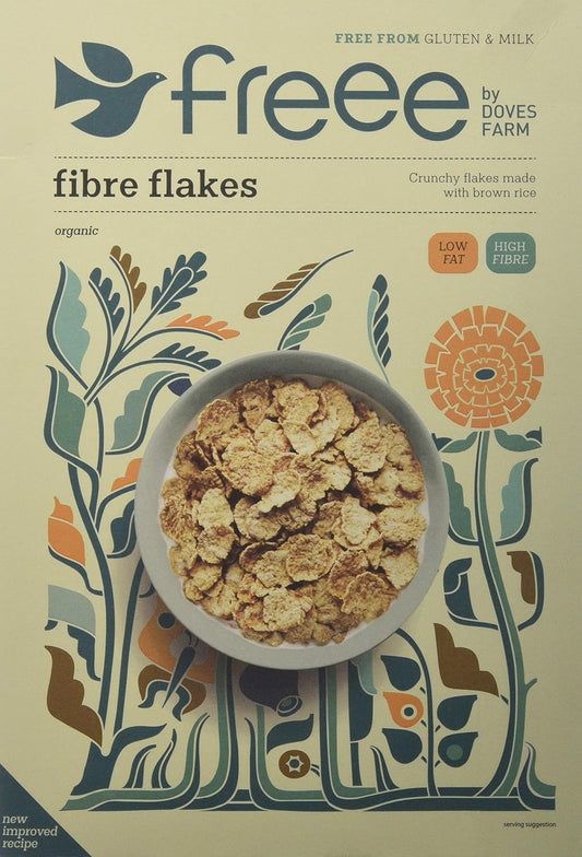 Doves Farm Fibre Flakes, 375 g