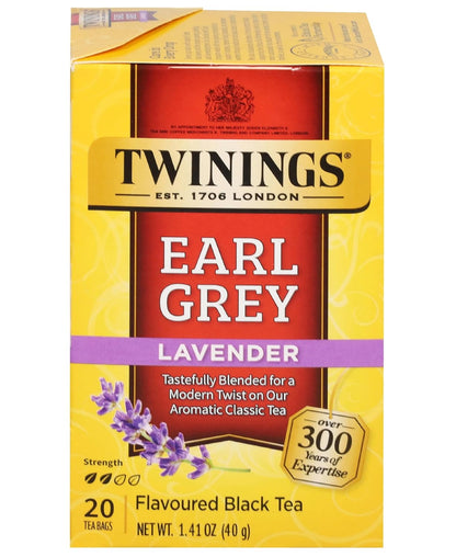 Twinings Mango & Pineapple Herbal Tea Individually Wrapped Bags, 20 Count (Pack of 6), Naturally Caffeine-Free, Enjoy Hot or Iced, 120 Teabags