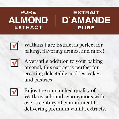 Watkins Organic Pure Vanilla Alcohol Free Flavoring, 2 Fl. Oz (Pack of 1)