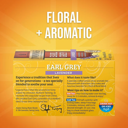 Twinings Wild Berries Herbal Tea Individually Wrapped Bags, 20 Count (Pack of 1), Full-Flavoured, Naturally Caffeine-Free, Enjoy Hot or Iced, 20 Teabags