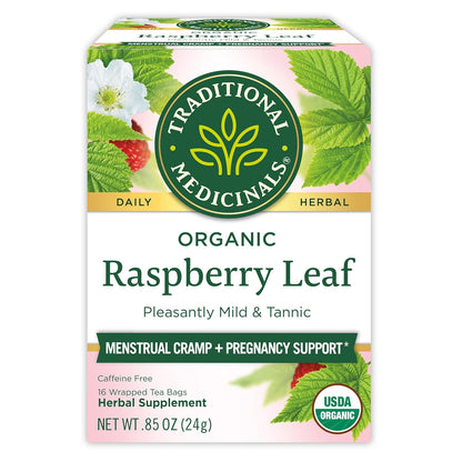 Traditional Medicinals Tea, Organic Healthy Cycle, Supports Healthy Menstrual Cycles, Includes Spearmint,16 Tea Bags