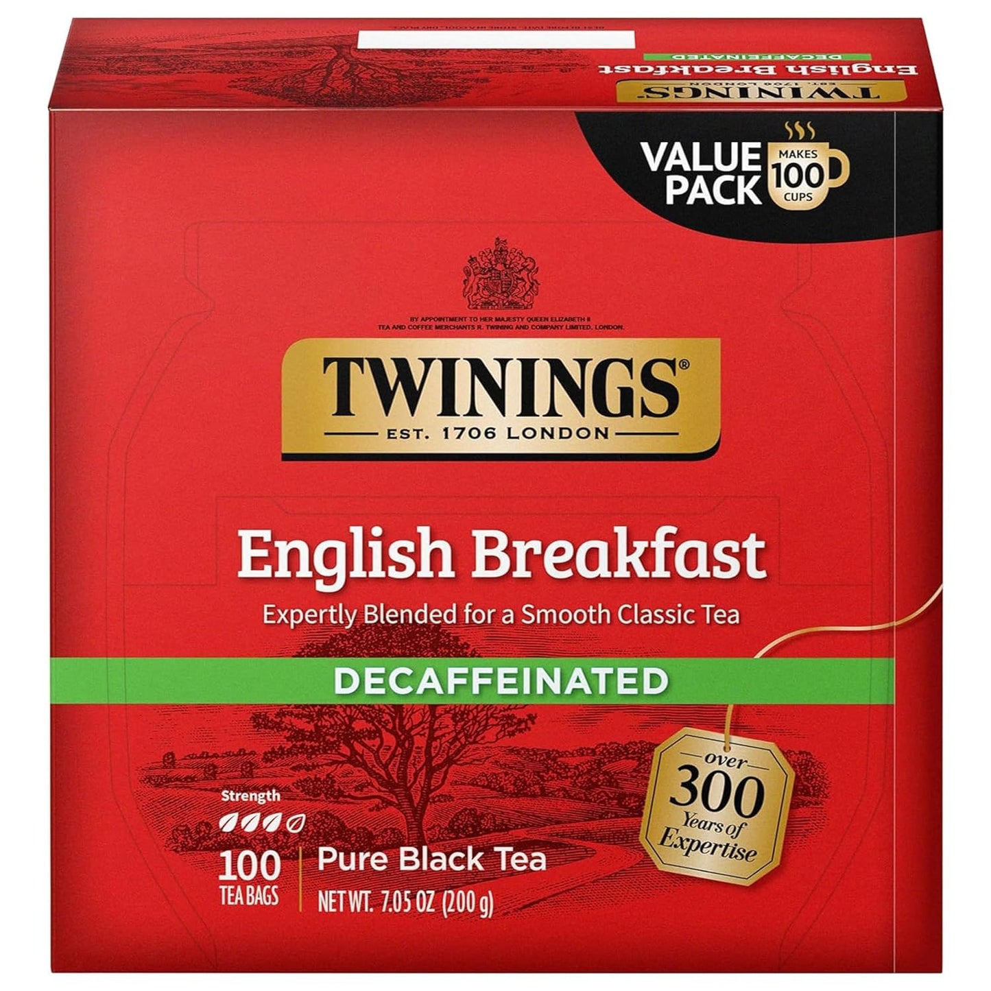 Twinings Mango & Pineapple Herbal Tea Individually Wrapped Bags, 20 Count (Pack of 6), Naturally Caffeine-Free, Enjoy Hot or Iced, 120 Teabags