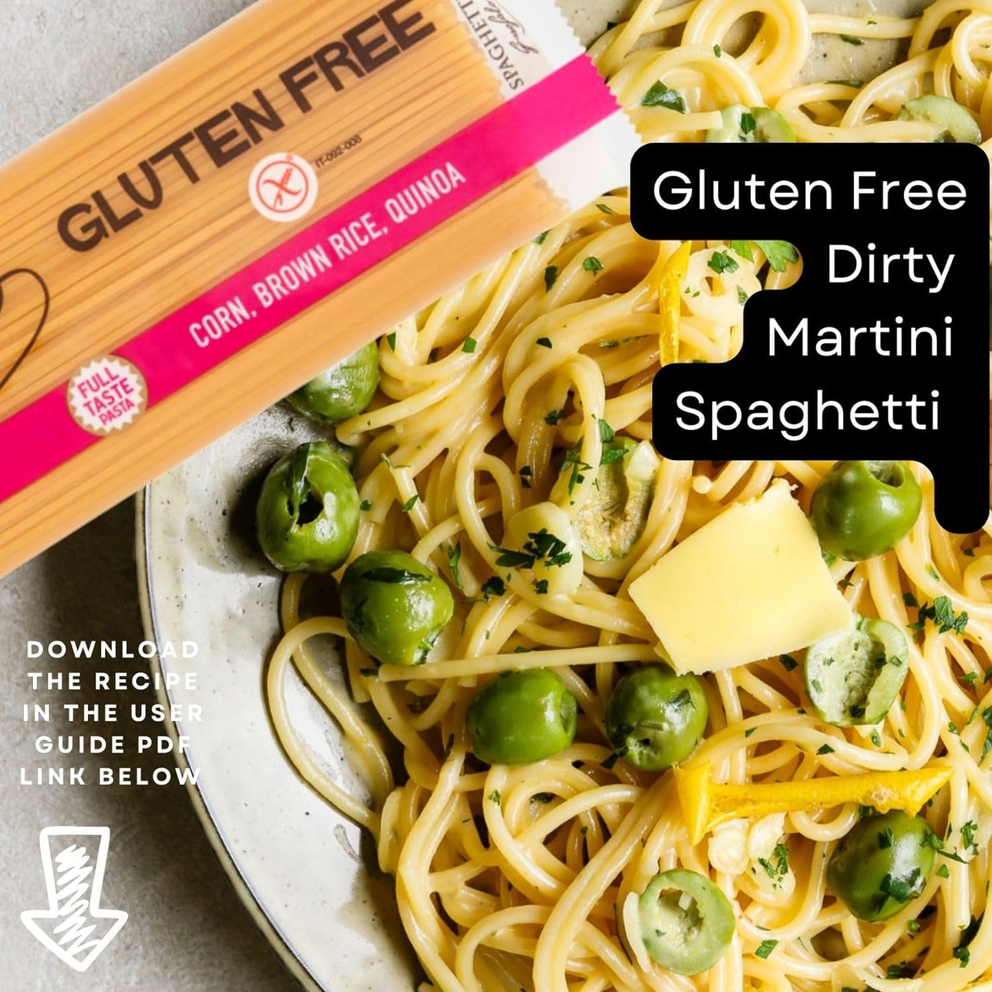 Garofalo Gluten Free Spaghetti Italian Dried Pasta, 400g - Suitable for Coeliac and Vegan diets (Pack of 1)