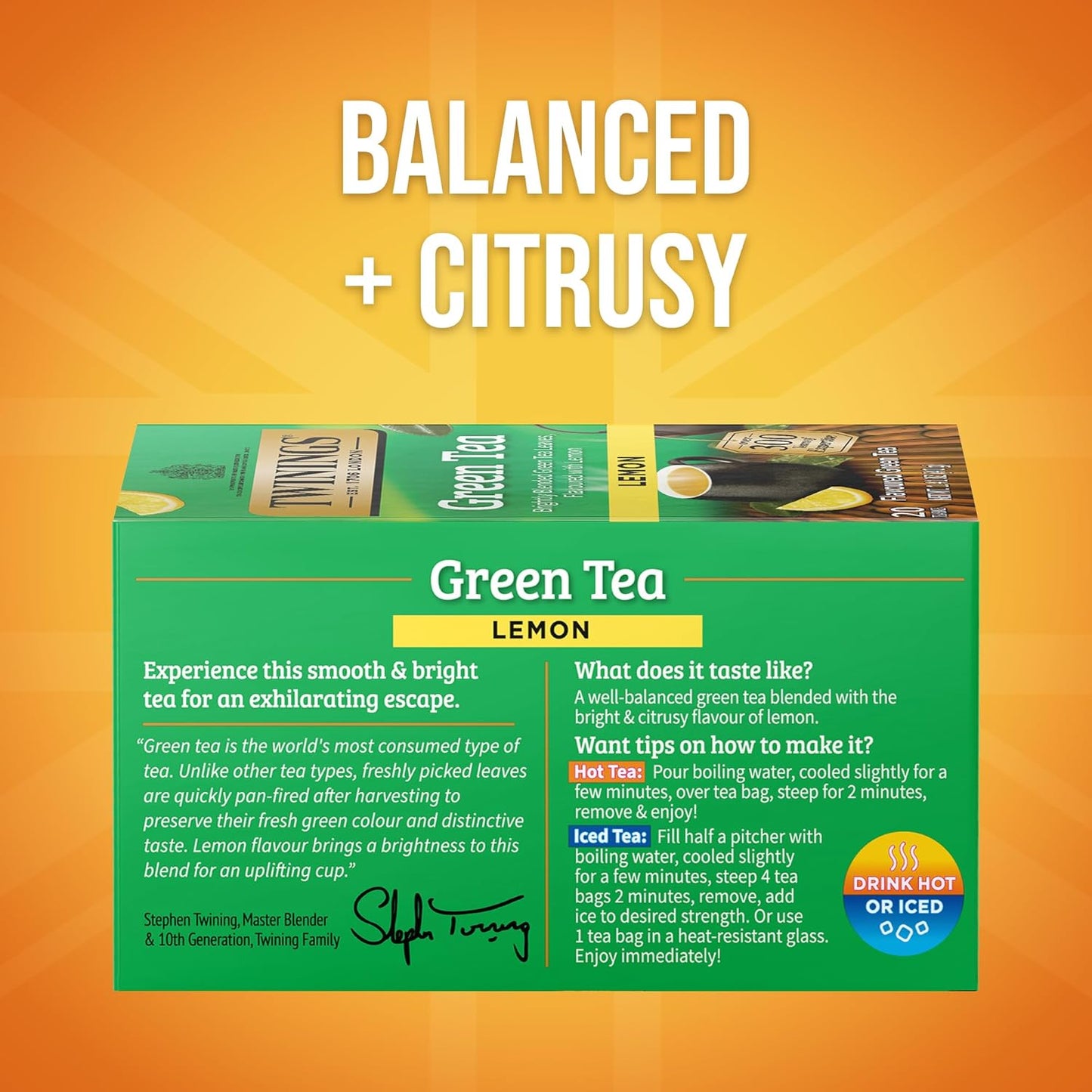 Twinings Wild Berries Herbal Tea Individually Wrapped Bags, 20 Count (Pack of 1), Full-Flavoured, Naturally Caffeine-Free, Enjoy Hot or Iced, 20 Teabags