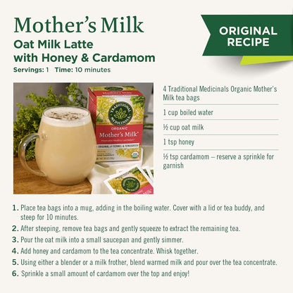 Traditional Medicinals Tea, Organic Healthy Cycle, Supports Healthy Menstrual Cycles, Includes Spearmint,16 Tea Bags